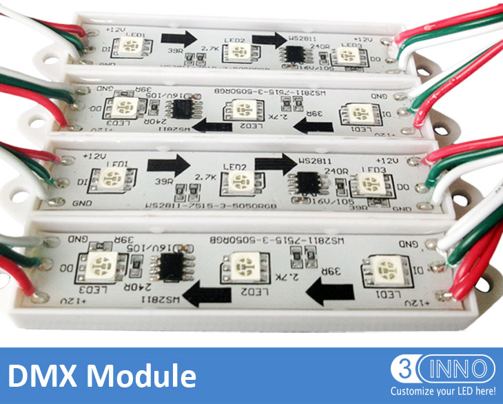 Modulo LED DMX (75x15mm)