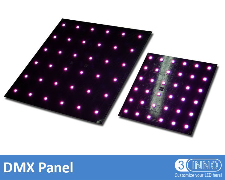 36 pixel DMX pannello (30x30cm)