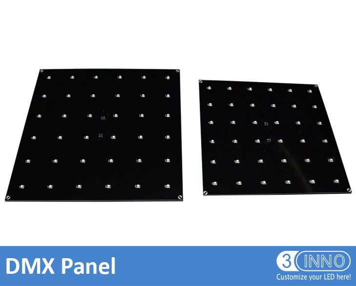 Retroilluminazione pannello di retroilluminazione a LED Pixel Pixel LED pannello DMX retroilluminazione LED 36 pixel pannello con retroilluminazione a LED Pixel RGB Pixel pannello fase pannello luce Video Wall pannello LED