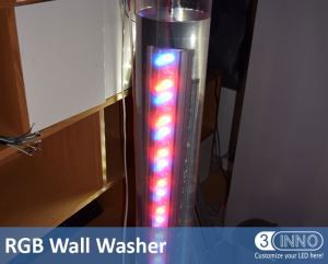 RGB LED Wall Washer illuminazione facciata di lavaggio della parete illuminazione LED Cree LED muro rondella 1M parete rondella luce luci Decorative esterne programmabile LED di illuminazione architettonica luci Cree LED esterno illuminazione