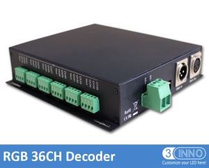 DMX 512 Decoder 36 canali PWM Decoder RGB Decoder 36 canale Dmx Decoder WS2811 Decoder