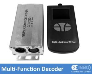 Dimmer LED DMX Decoder LED DMX Decoder 512 canali DMX Decoder DMX indirizzo scrittore DMX512 Decoder DMX Converter DMX per WS2811 Decoder Super